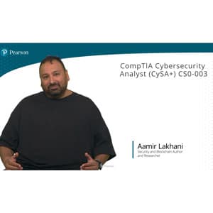 Pearson IT Certification – CompTIA Cybersecurity Analyst (CySA+) CS0-003 (Video Course)